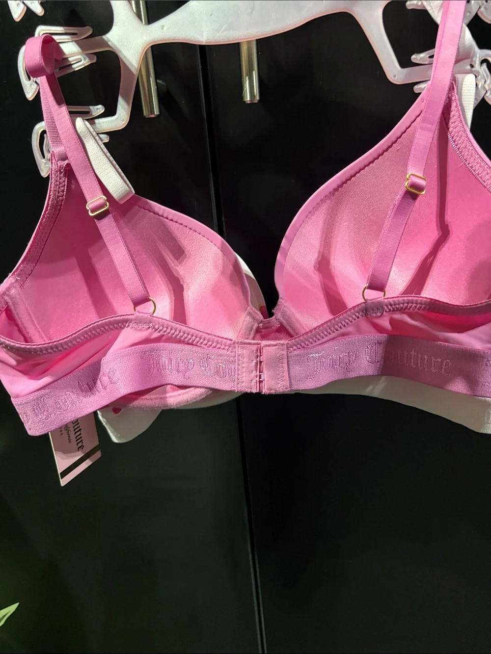 Juicy Couture Sexy  Push-up, 3 pack,underwire, adjustable straps,logo